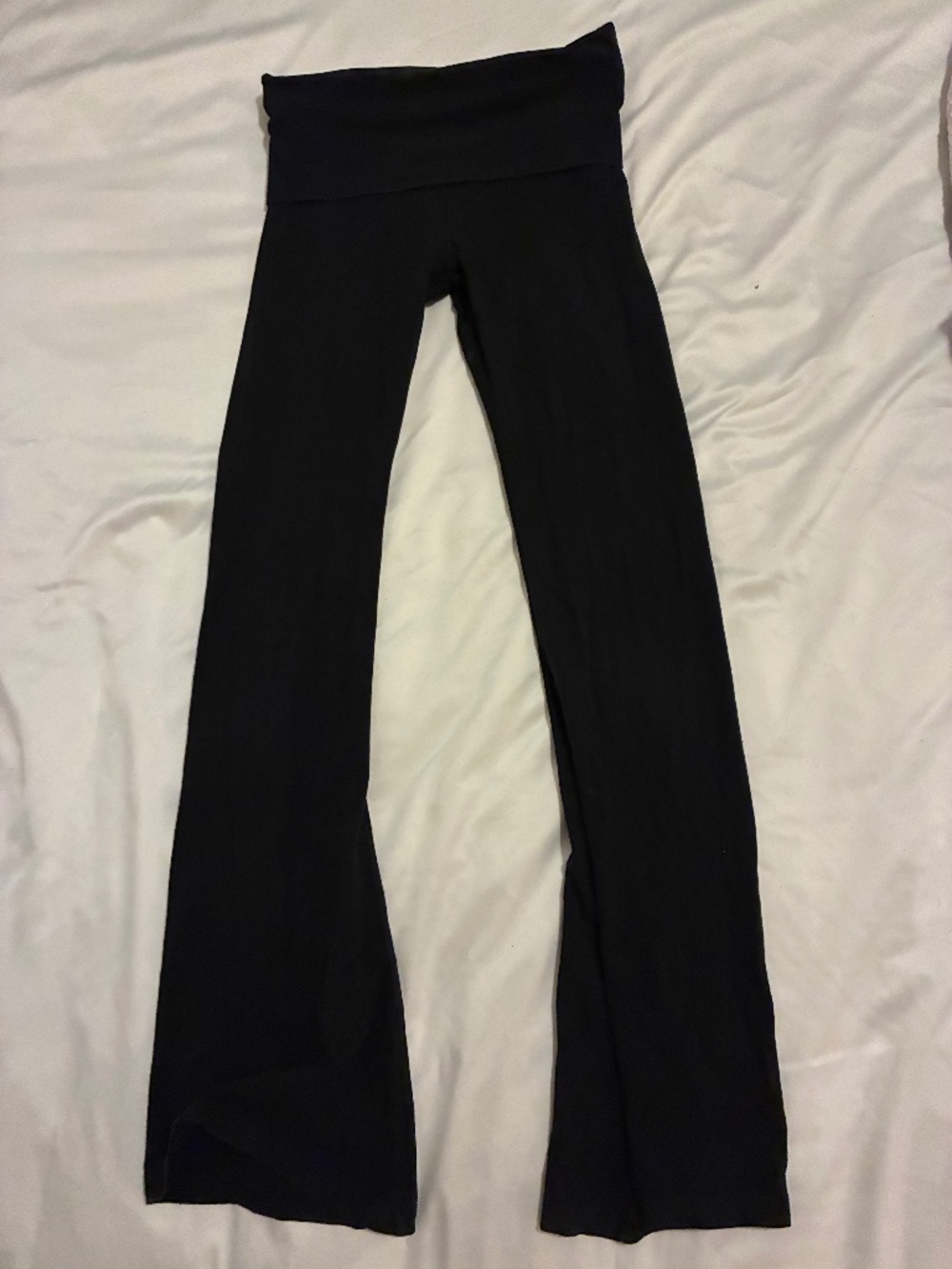 PINK Victoria’s Secret Foldover Flared Leggings